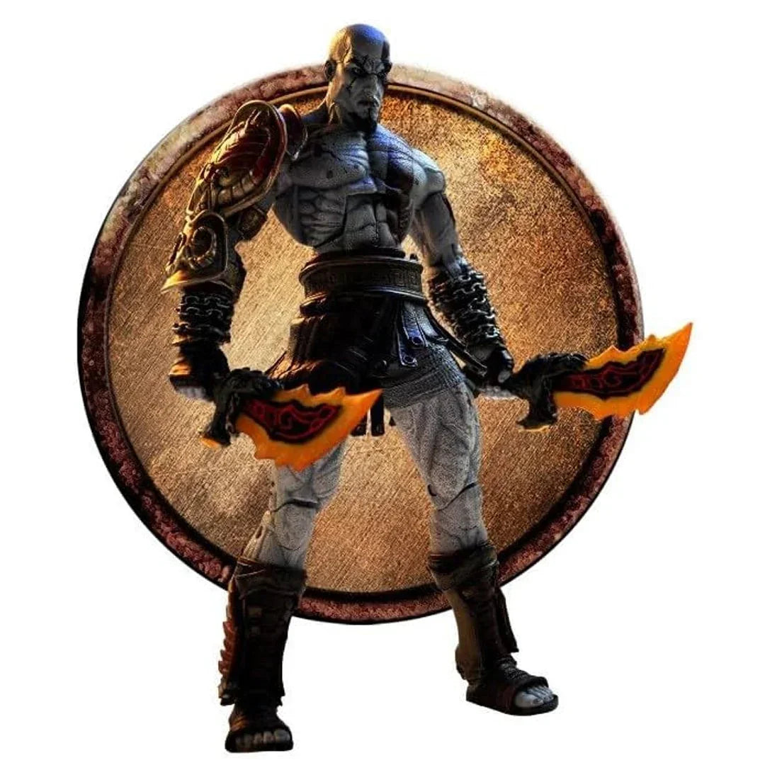 God of War 3 - Kratos - Character Model Action Figure - Anime Toy 7" Kratos Flame Knife Action Figure Figure Figure - Jaiman Toys