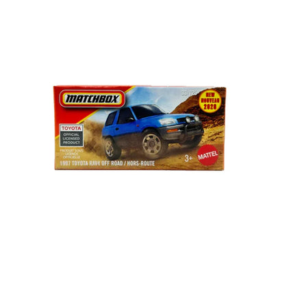Matchbox 1997 Toyota RAV4 Off-Road | Licensed Die-Cast SUV | 1:64 Scale | Ages 3+