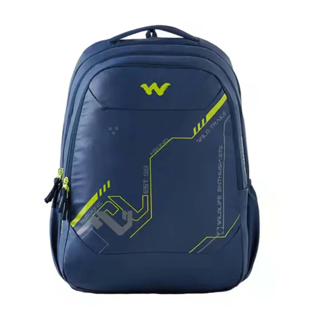 Wildcraft Blaze Pro 45L Laptop & School Bags– Light Blue | Spacious & Durable with Rain Cover - Jaiman Toys