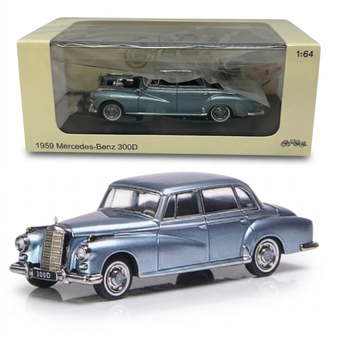 GFCC 1:64 Mercedes-Benz 300D Diecast Car Model | Premium Collectible Scale Model Available in 5 Variants