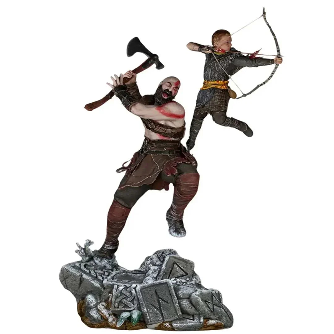 Iron Studios! Collectible Showpiece Statue Kratos and Atreus - God of War - BDS Art Scale 1/10 - Jaiman Toys