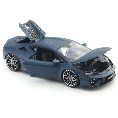 Bburago 1:18 Lamborghini Temerario Blue – Licensed Diecast Model Car Collectible