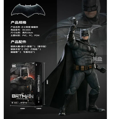 Fondjoy Justice League Light Armor Batman – Ultimate Action Figure | DC1015 Standard Edition (1/9 Scale) - Jaiman Toys