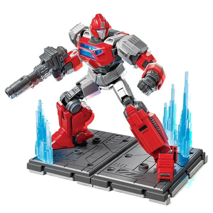 BLOKEES Transformers Classic Class Ironhide – 5 Inch LED Light-Up Model Kit | 92-Piece DIY Buildable Action Figure