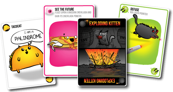 Exploding Kittens Card Game - Jaiman Toys