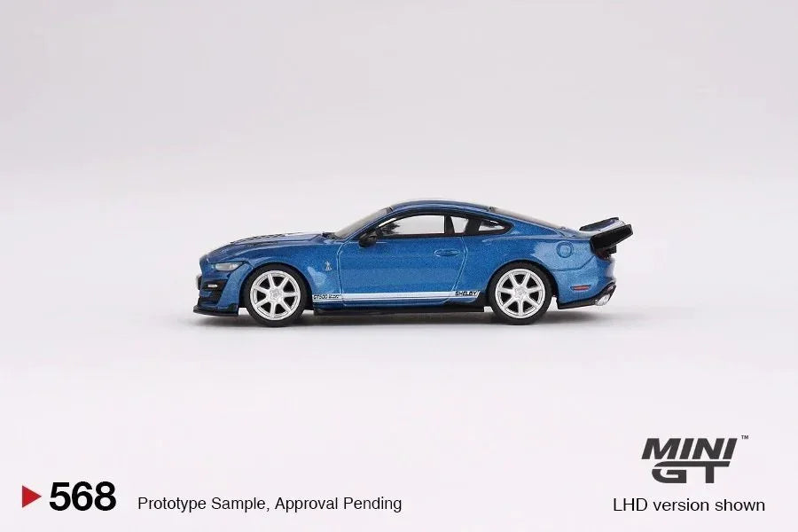 MINI GT SHELBY GT500 DRAGON SNAKE CONCEPT FORD BLUE - Jaiman Toys
