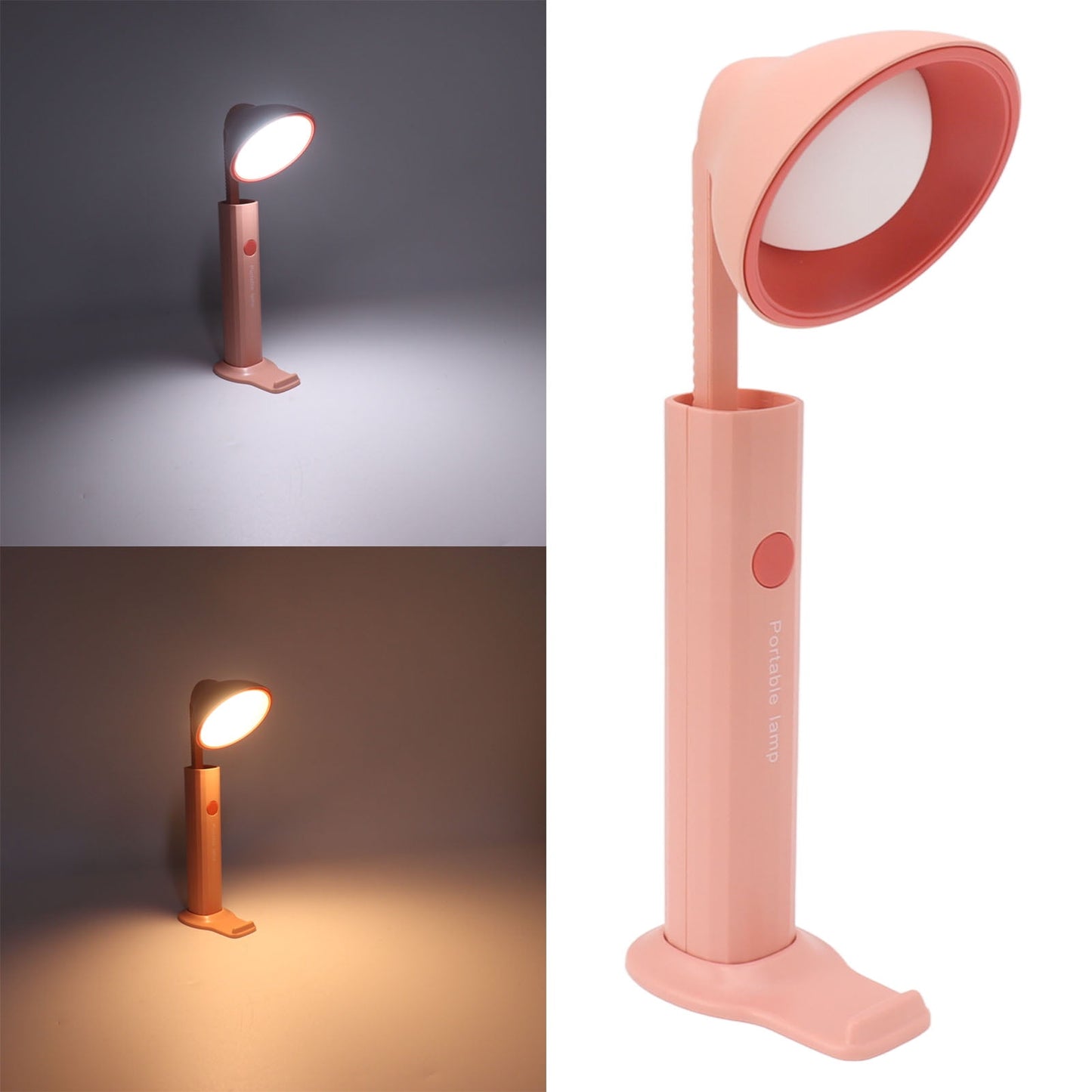 Foldable Magnetic Desk Lamp – Rechargeable LED Table Lamp & Portable Flashlight with Strong Magnetic Base