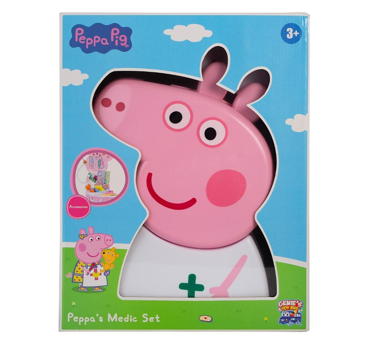 Peppa Pig Peppa's Medic Set Doctor Play Kit for Kids | Medical Role Play Toy Set with Stethoscope & Doctor Accessories | Portable Carry Case | Ages 3+