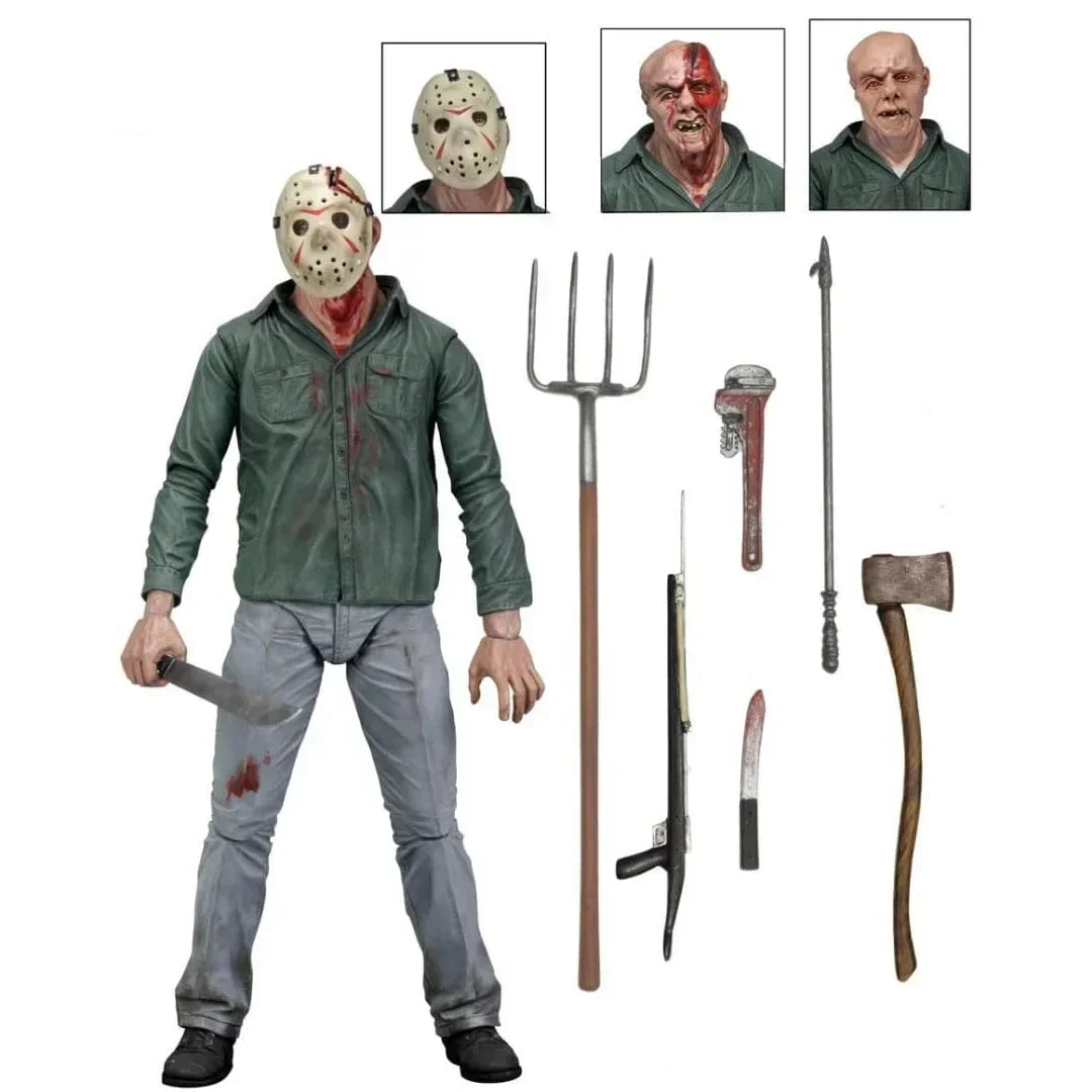 NECA Jason Voorhees Friday The 13th 7 inch Action Figure - Jaiman Toys