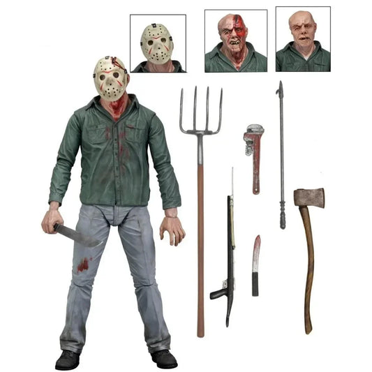 NECA Jason Voorhees Friday The 13th 7 inch Action Figure - Jaiman Toys