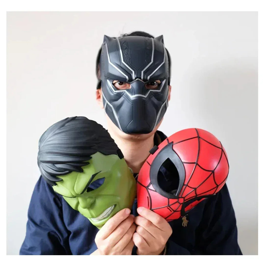 ZD Toys Marvel Avengers Hulk Role Play Mask – Green Superhero Costume Mask for Kids (6+ Years) - Jaiman Toys