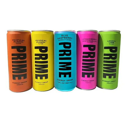 Prime Drink Foam Squishy Can 5 Pieces - Jaiman Toys