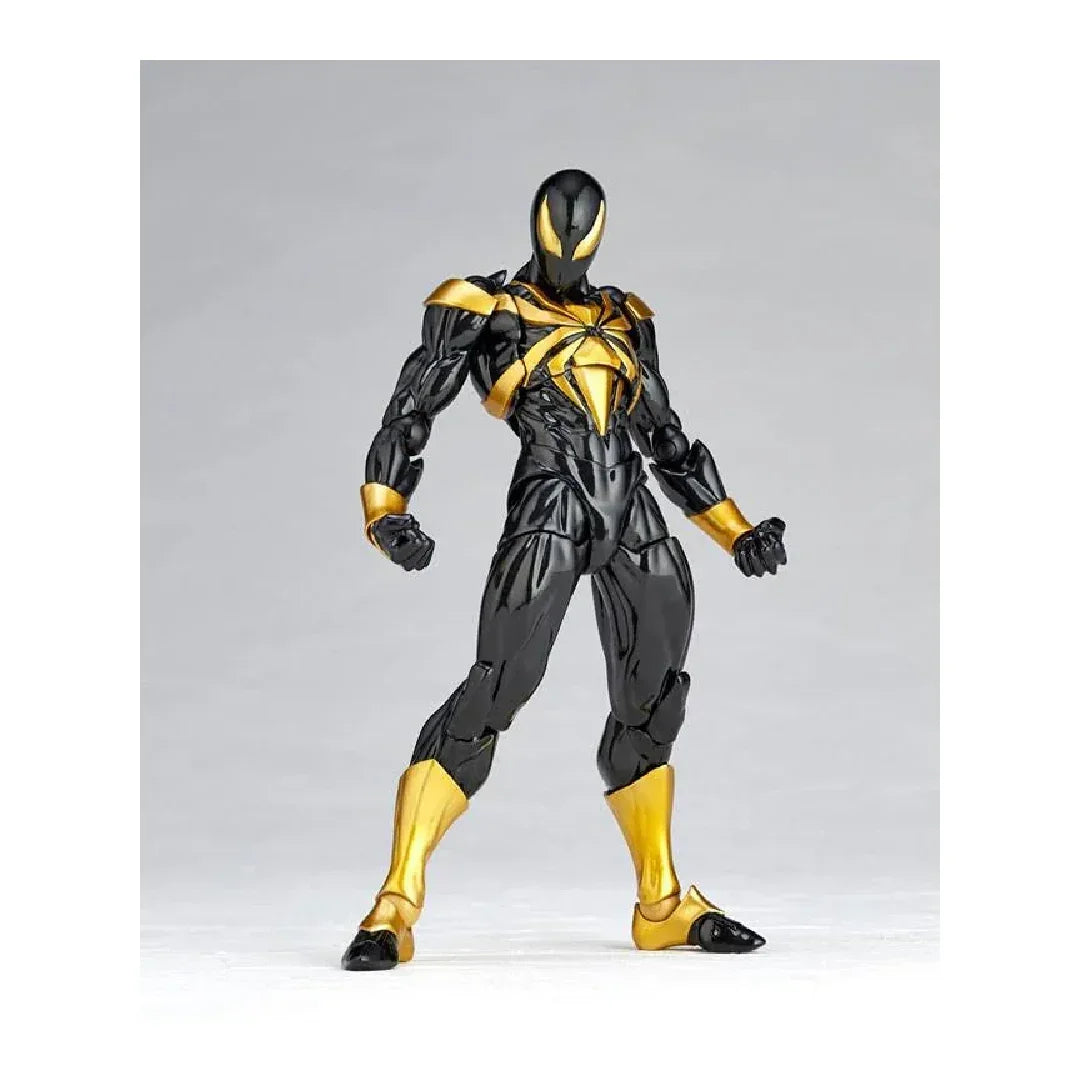Spider-Man! Iron Spider Black Version-Amazing Yamaguchi Revoltech No.023 Action Figure - Jaiman Toys