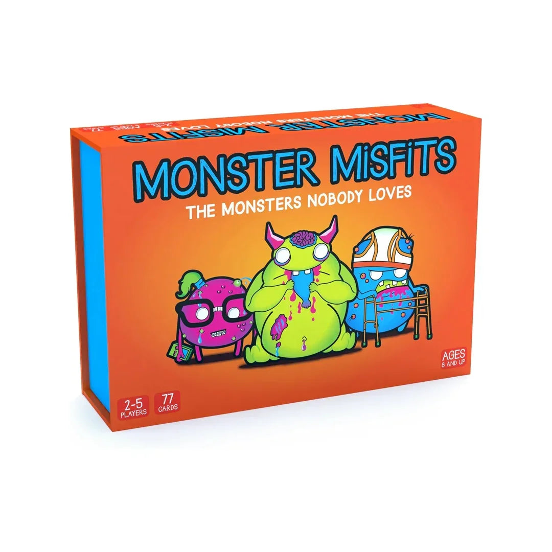 Monster Misfits- A Ridiculous Card Game (2-5 Players) Age 8+ - Jaiman Toys
