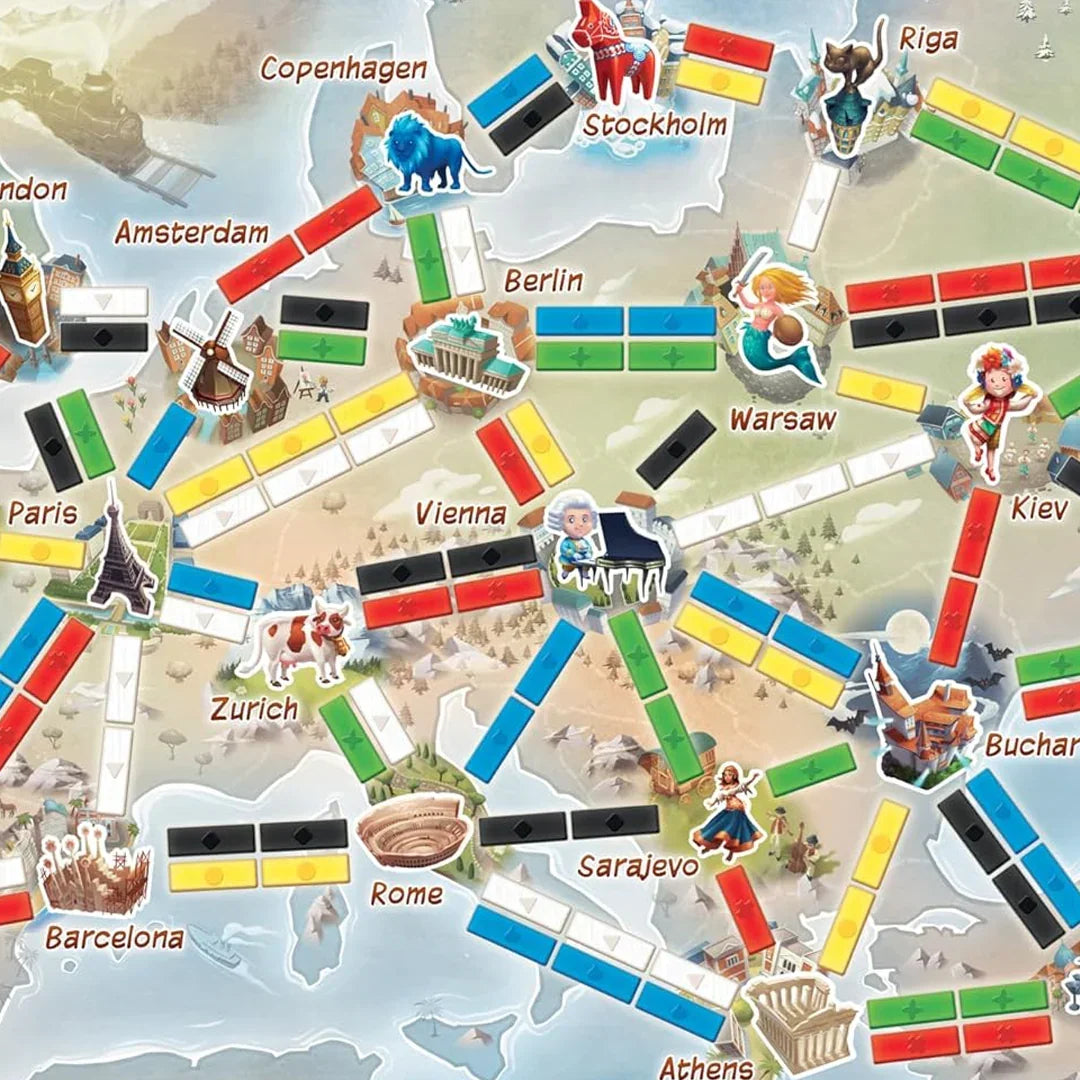 Days of Wonder Ticket to Ride: Europe - First Journey - Jaiman Toys