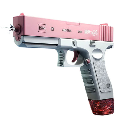 Electric Water Pistol, Automatic Water Gun,with Large Capacity, Holi Water Gun with Long Range, Electric Water Pistol for Children - Jaiman Toys