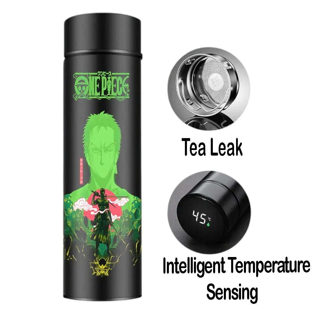 ChillSip Thermos Water Bottle | Water Bottle with LED Temperature Display | Stainless Steel Perfect for Hot & Cold Drinks (1 Pc) Vol- 500 ml - Jaiman Toys