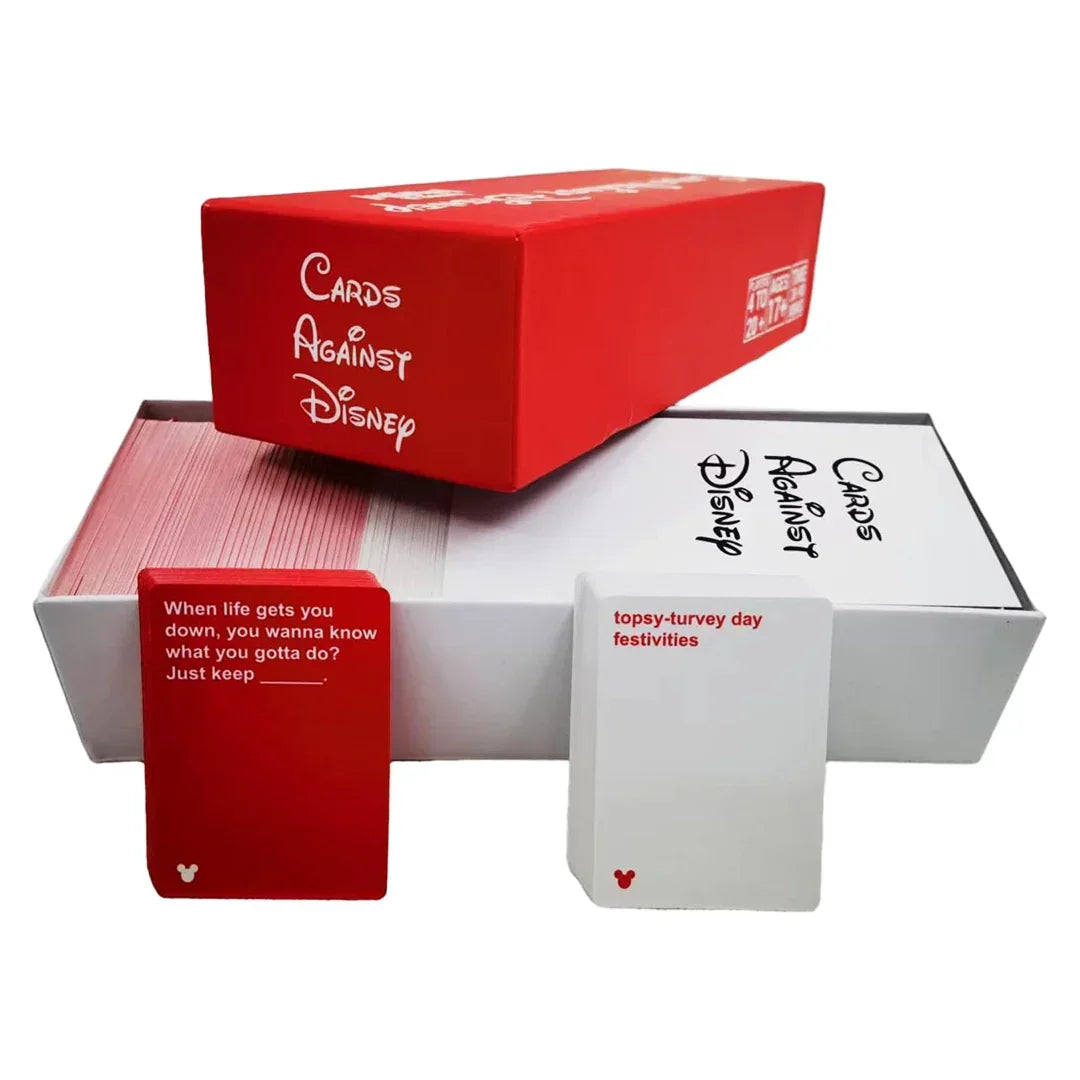 Cards Against Disney Your Childhood Table Card Games Adult Party Game Red Box - Jaiman Toys