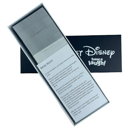 Cards Against Disney The Table Cards Game Party Cards for Adult (Black Box) - Jaiman Toys