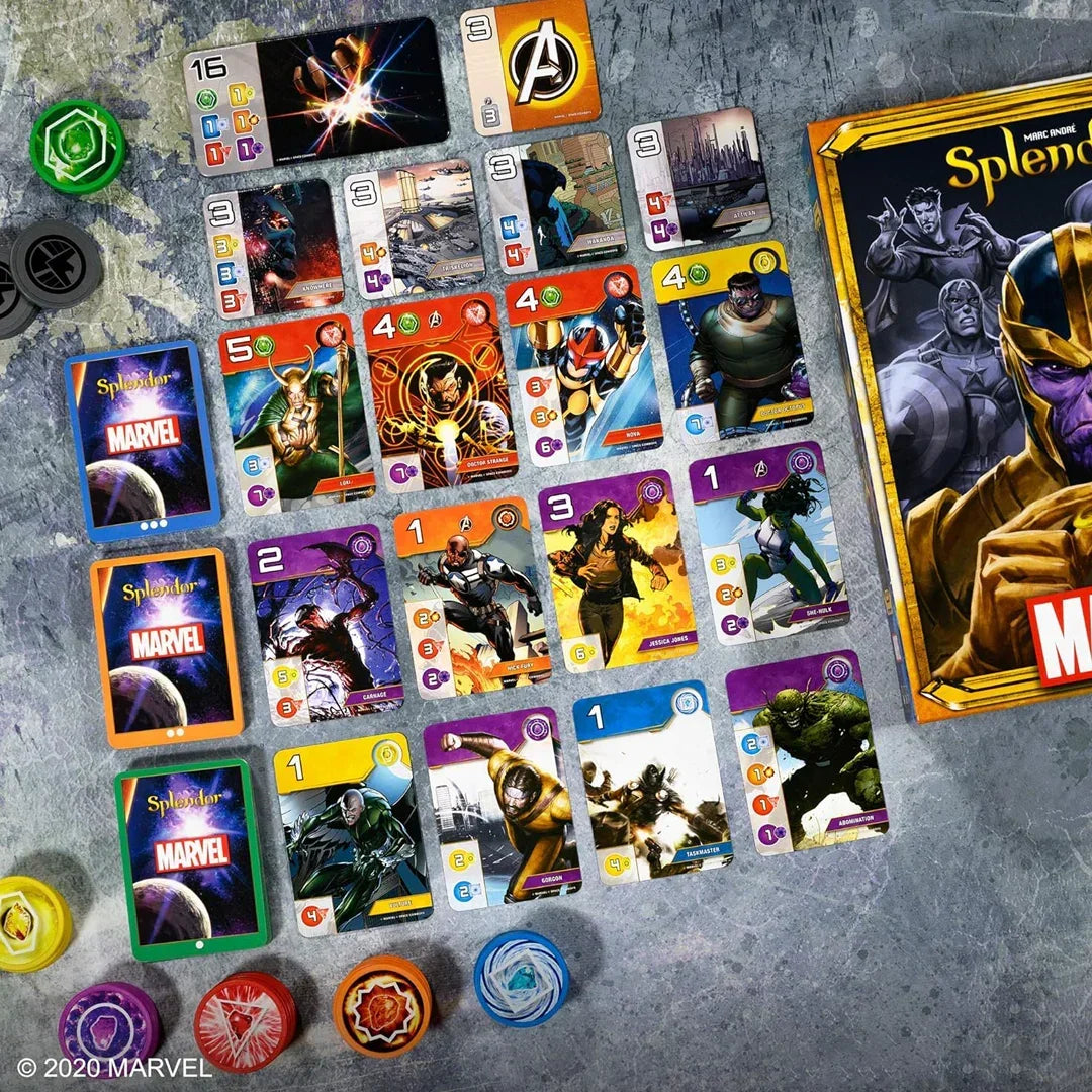 SPLENDOR MARVEL BOARD GAME - Jaiman Toys