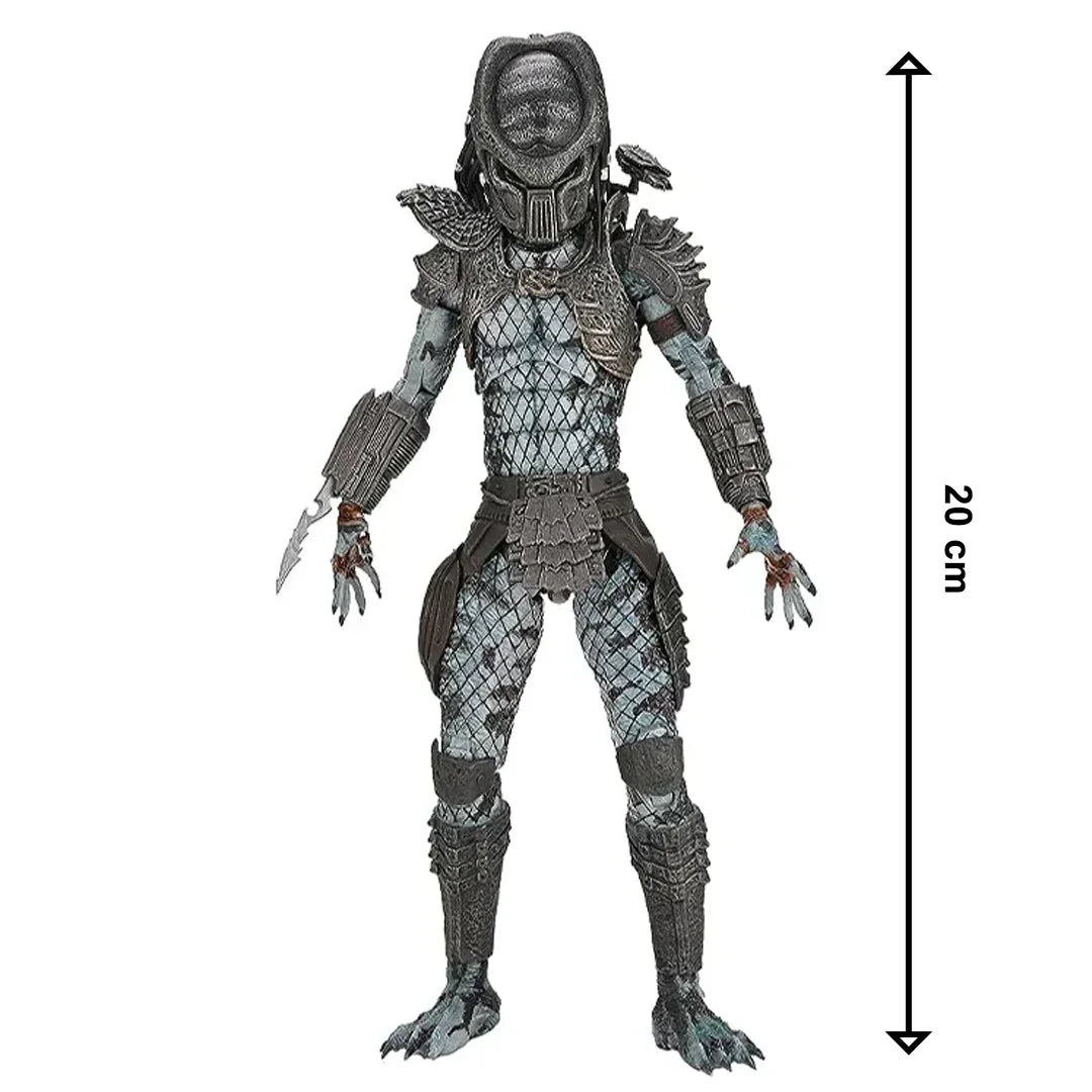20 cm action figure of armored alien creature with detailed sculpt and accessories