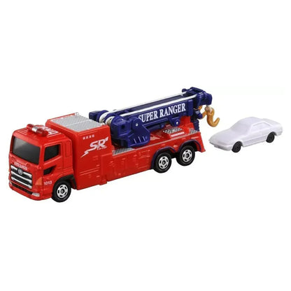 Tomica No 132 Yokohama City Fire Bureau Super Ranger Mobility Towing Work Vehicle - Jaiman Toys