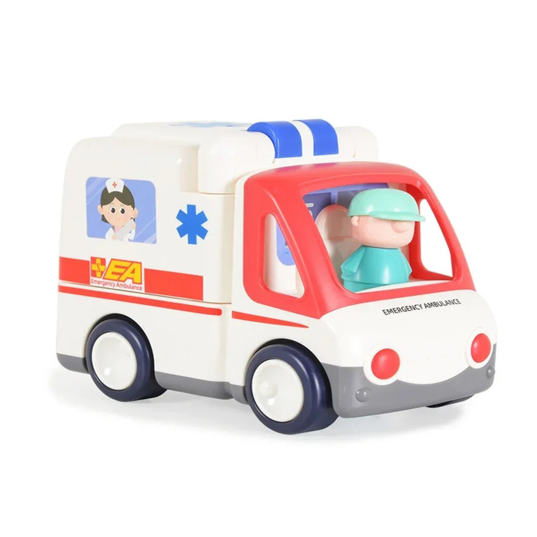 HOLA Toy Ambulance &amp; Accessories: Rescue Fun for Kids Aged 18 Months and Up - Jaiman Toys