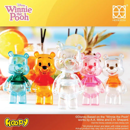 Disney! Winnie the Pooh - Transparent Bear Shaped Hoopy- Herocross ToyCFS#001 SE 6 inch - Jaiman Toys