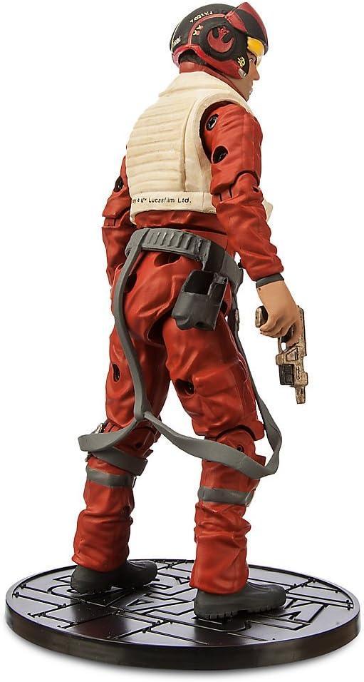 Star Wars Force Awakens Disney Store Poe Dameron Elite Series Die Cast Action Figure - Jaiman Toys