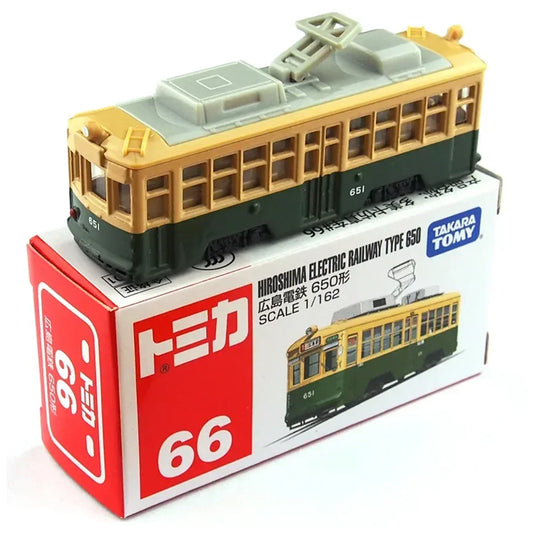 Takara Tomy Tomica No 66 Hiroshima Electric Railway 650 type - Jaiman Toys