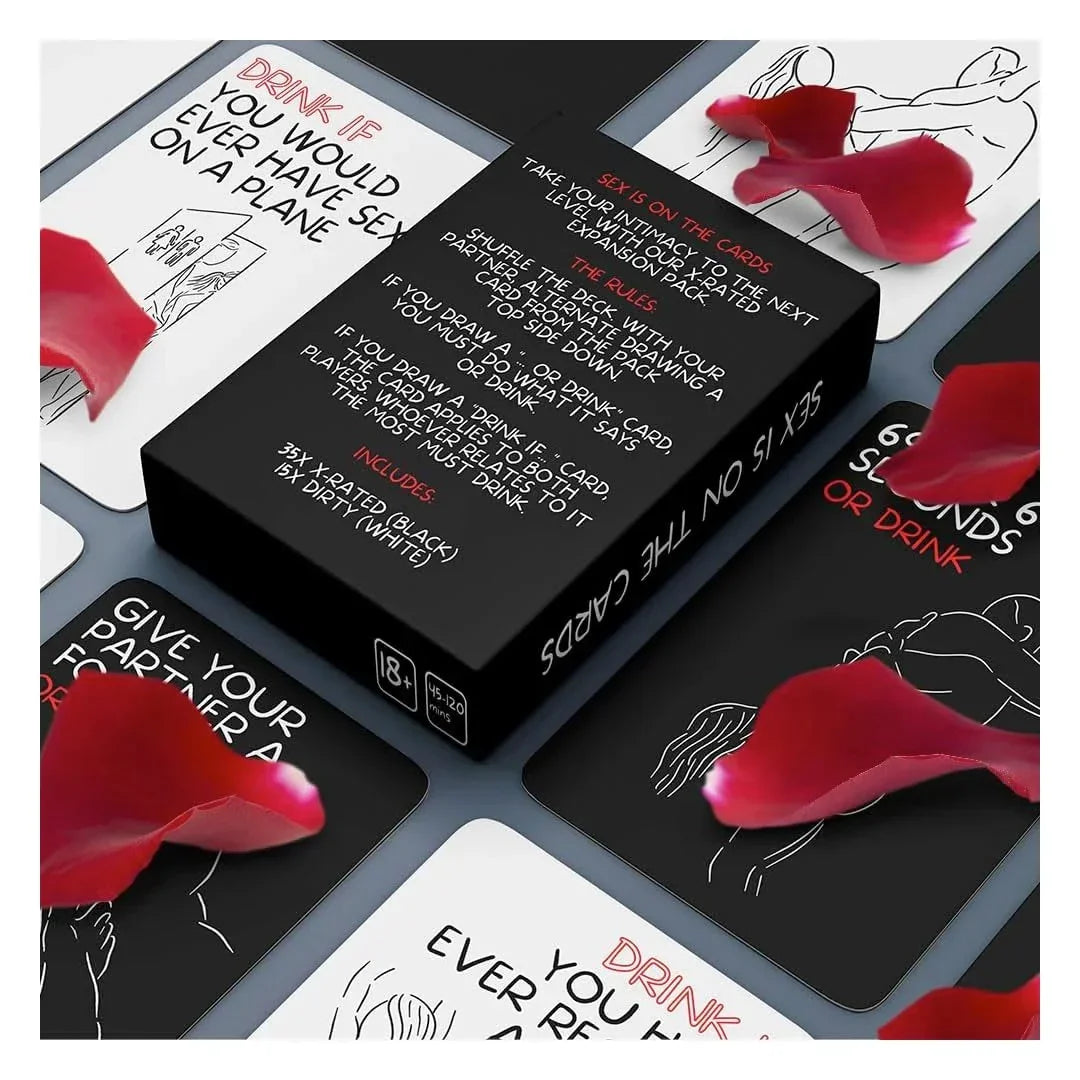 Drunk Desires – The Ultimate Couples Drinking Party Game - Jaiman Toys