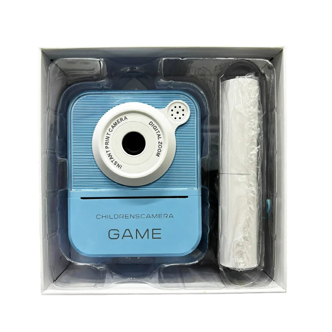 Print Camera - Instant Printing Digital Camera - Thermal Paper Printing Photo For Kids (Blue) ( Print Camera ) - Jaiman Toys
