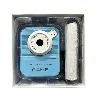 Print Camera - Instant Printing Digital Camera - Thermal Paper Printing Photo For Kids (Blue) ( Print Camera ) - Jaiman Toys