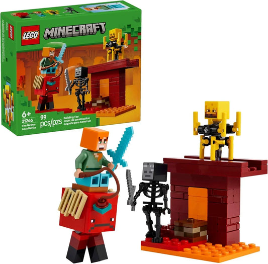 LEGO 21266 Minecraft The Nether Lava Battle - Jaiman Toys