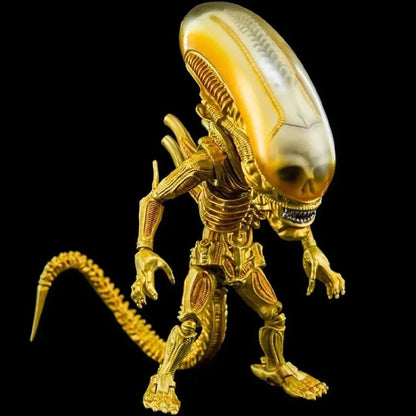 Herocross Alien Special Edition Gold Hybrid Action Figure - Jaiman Toys