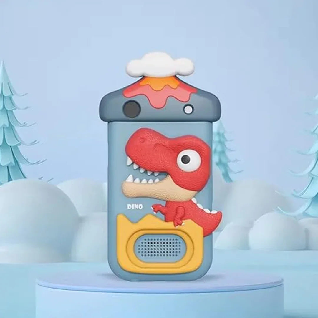 Inteligente Kids Dino Smart Phone Toy, Kids Digital 2.8'' Dual Camera Christmas, Birthday Gifts with Kids Dual Camera, Video, Game, Music Player and Multiple Functions for Kids - Jaiman Toys