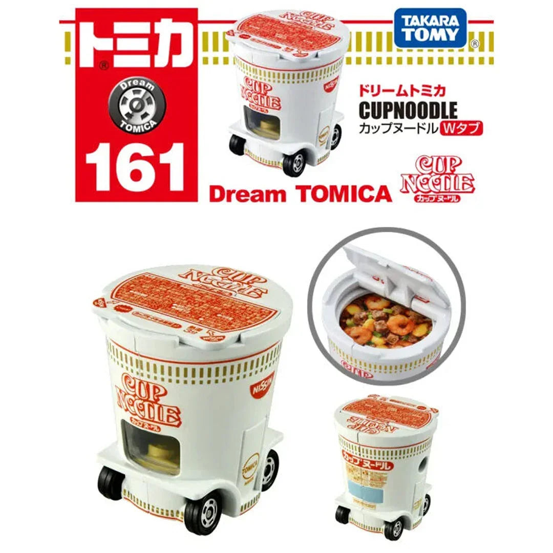 TAKARA TOMY Tomica Dream Tomica No.161 Cup Noodle W Tab Mini Car - Jaiman Toys
