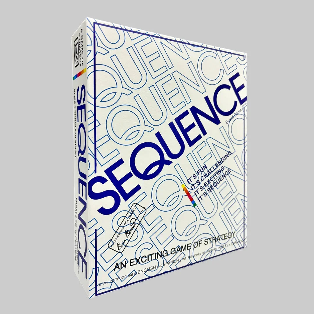 Sequence Board Game – Original Classic Strategy Game for 2 to 12 Players - Jaiman Toys