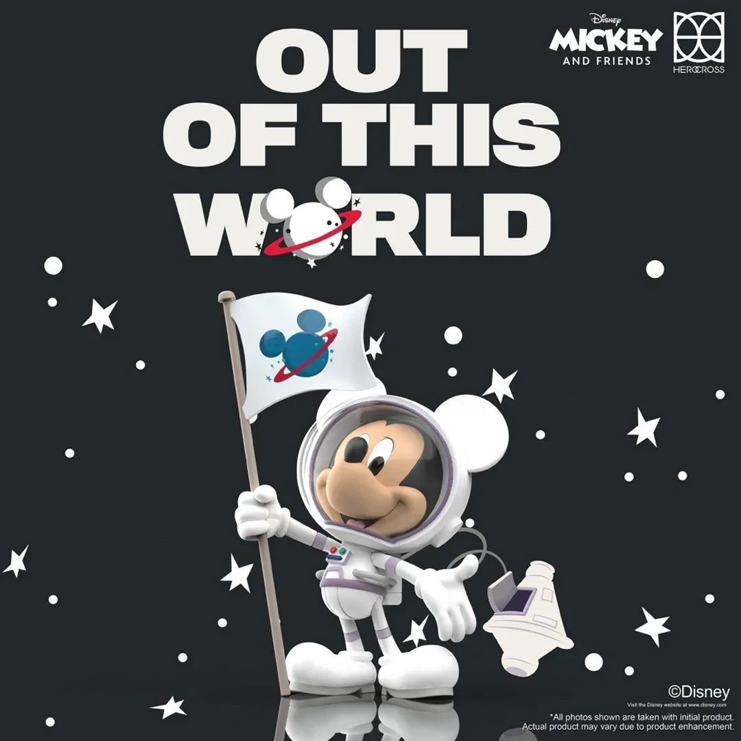 Herocross! Mickey and Friends – Mickey Mouse Astronaut figure! 6 inch figure. - Jaiman Toys