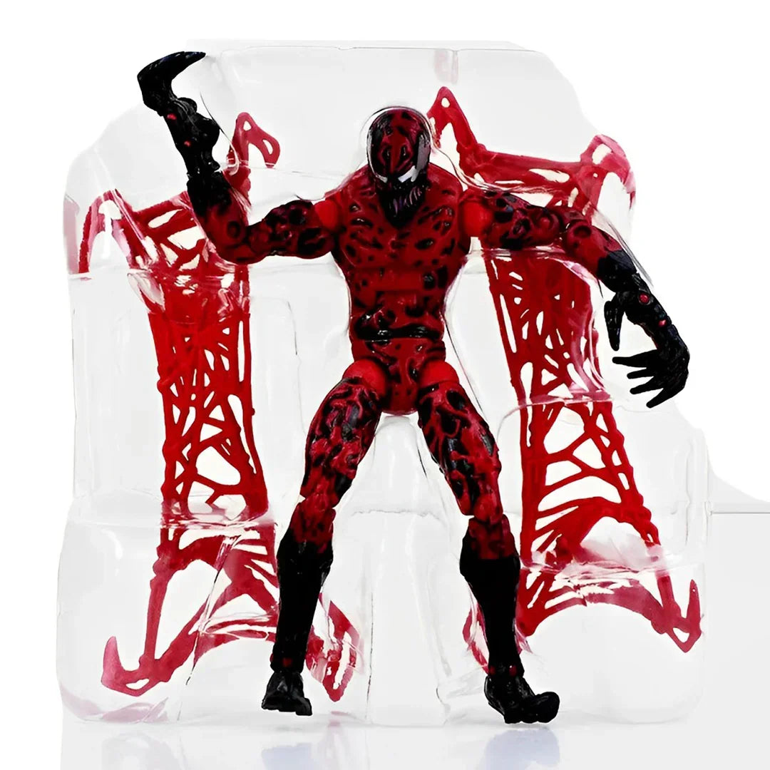 Venom Spider-Man Carnage Spiderman With Capture Webs 6" Action Figure - Jaiman Toys