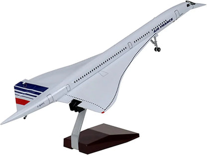 Diecast Airplane Display Model with Light : (Concord France Airways) 46 cm - Jaiman Toys