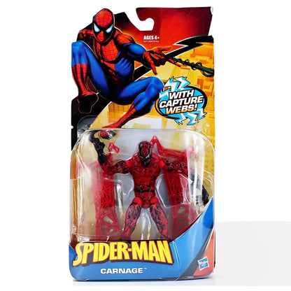 Venom Spider-Man Carnage Spiderman With Capture Webs 6" Action Figure - Jaiman Toys