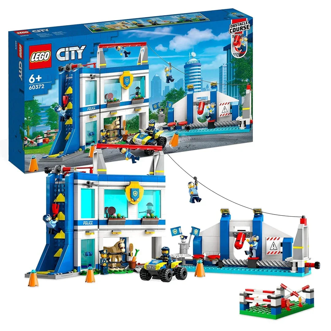 LEGO City 60372 Police Training Academy Building Set (823 Pieces) - Jaiman Toys