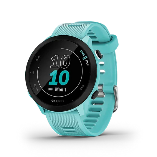 Garmin Forerunner 55 Aqua - GPS Running Smartwatch with Heart Rate & Fitness Tracking - Jaiman Toys