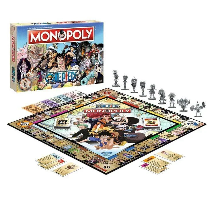 Monopoly! One Piece Monopoly: Set Sail for Treasure and Dominate the Grand Line! - Jaiman Toys