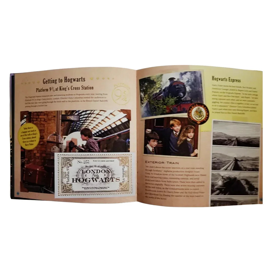 Harry Potter: Hogwarts: A Movie Scrapbook by Jody Revenson - Jaiman Toys