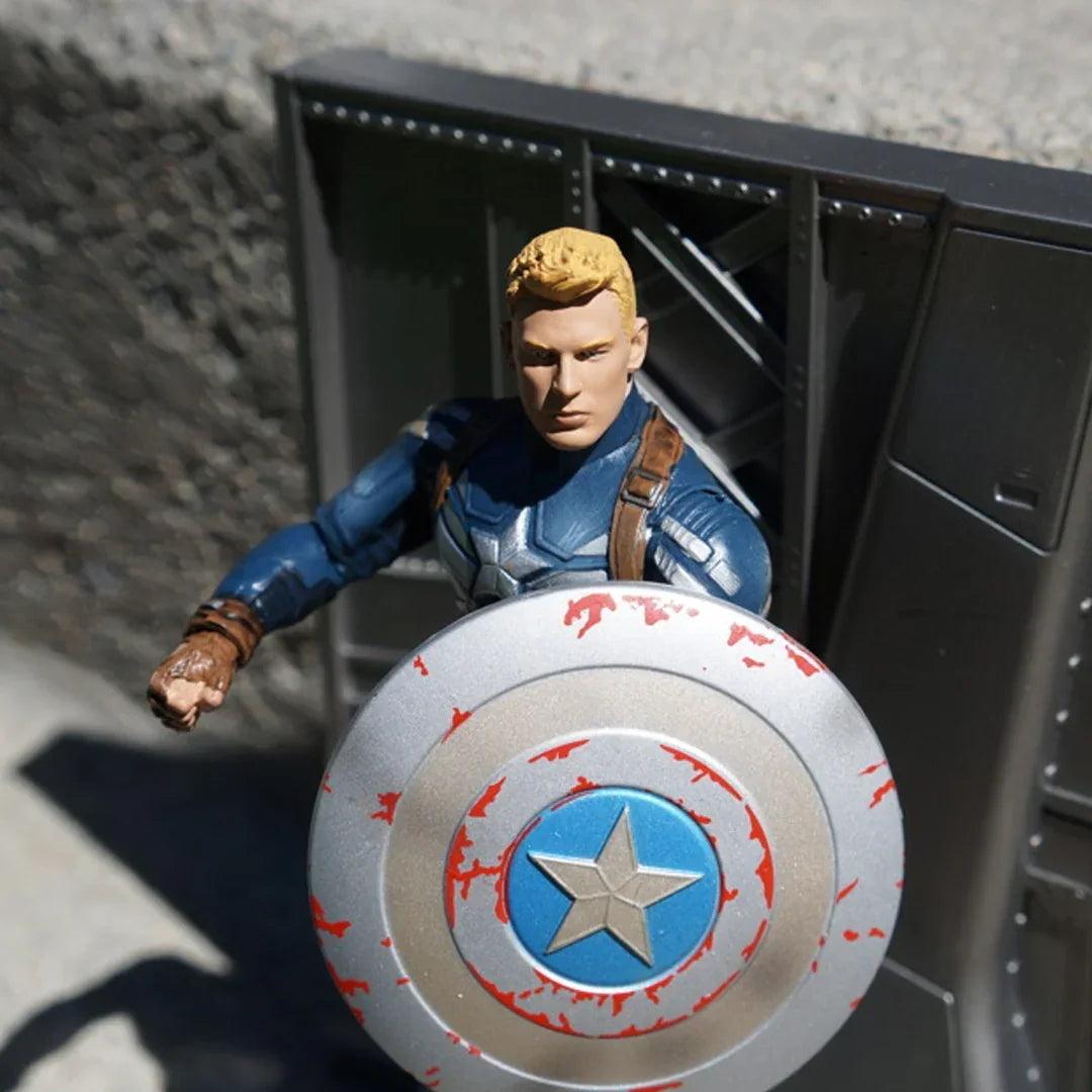 Captain America The Winter Soldier Exclusive Marvel Select Unmasked - Jaiman Toys