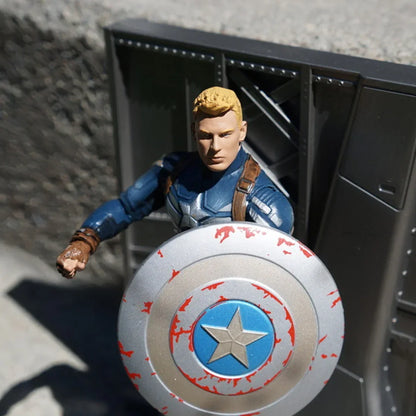 Captain America The Winter Soldier Exclusive Marvel Select Unmasked - Jaiman Toys