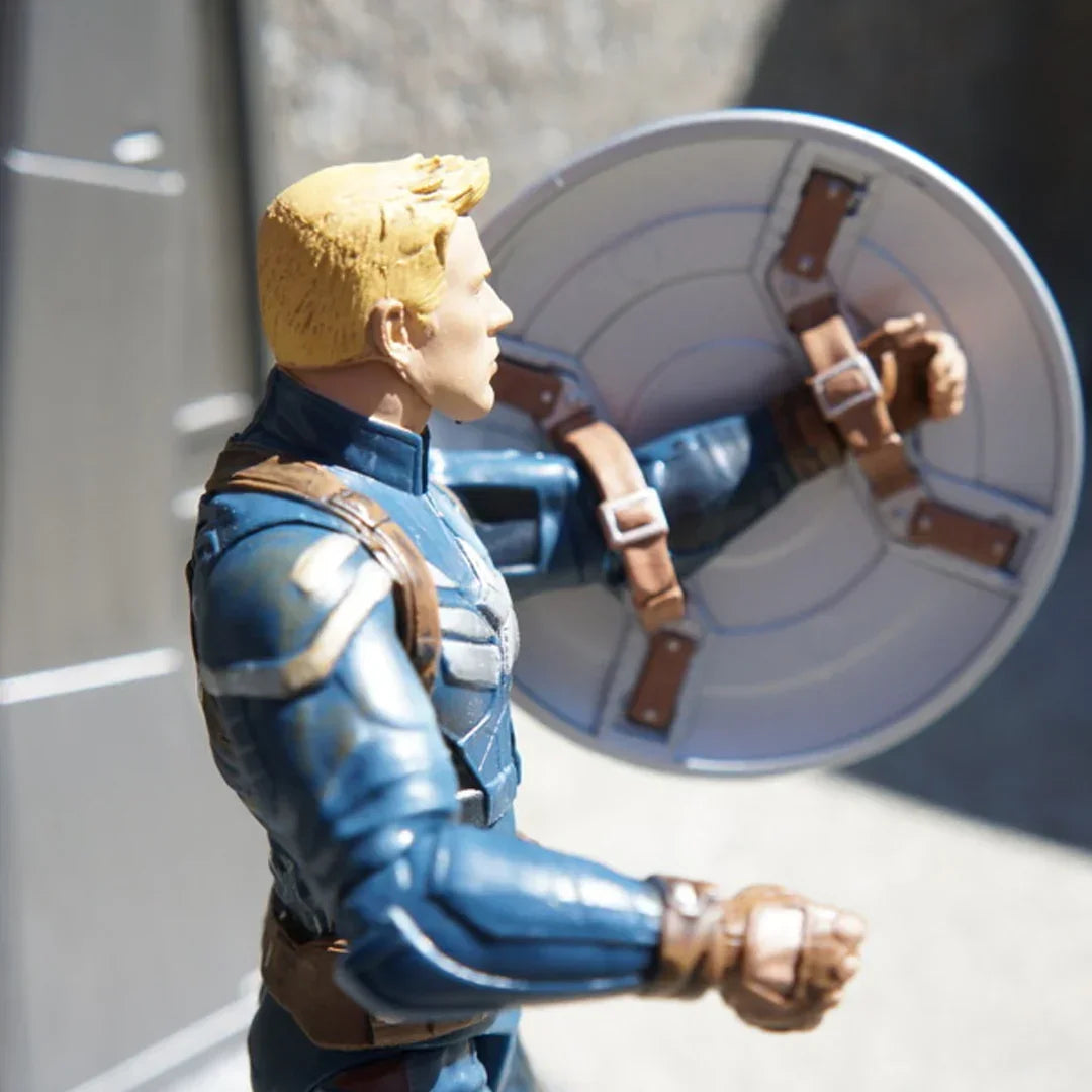 Captain America The Winter Soldier Exclusive Marvel Select Unmasked - Jaiman Toys