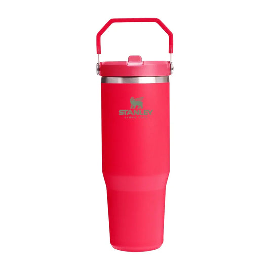 Stanley IceFlow™ Flip Straw Tumbler | 887ml (30 oz) – Vacuum Insulated Stainless Steel Water Bottle with Flip Straw, Leak-Resistant Lid & Carry Handle - Jaiman Toys